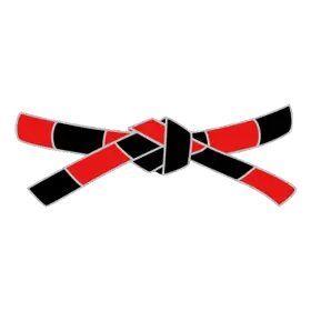 Coral Belt Red & Black Icon